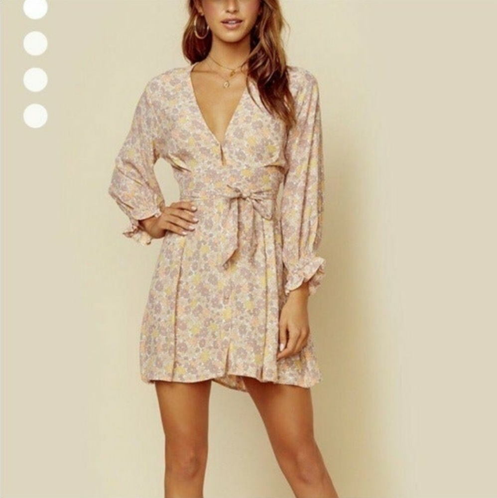 Faithfull Palmaro Floral Mini Dress 6